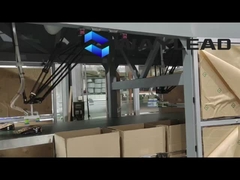 Contrôle PLC automatique de la ligne d'emballage du pain 35-150 sacs/min Capacité