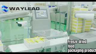 Lyophilisateur robot de placement automatique de plaques, chaîne de production d'emballages alimentaires lyophilisés