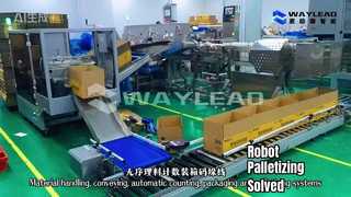 Systèmes de manutention, de transport, de comptage automatique, d'emballage et de palettisation