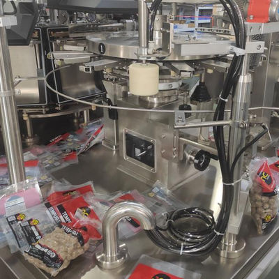 Machine d'emballage préfabriquée en acier inoxydable avec 70 sacs/min Vitesse et conception conforme aux BPF