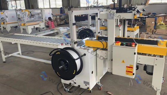 Machine de fixation de l'étanchéité à l'aide d'un boîtier pliable et personnalisable