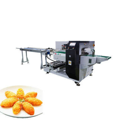 WZ220 Machine d'emballage à haute vitesse HFFS à débit horizontal pour produits alimentaires surgelés certifiée FDA