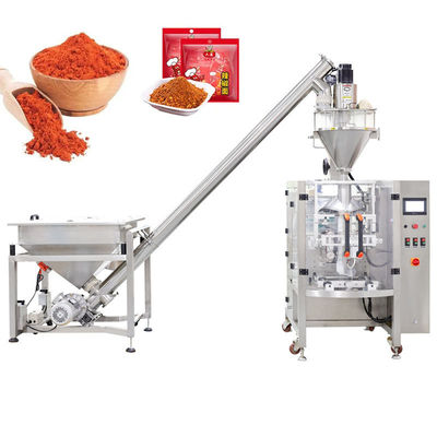 Machine d'emballage en poudre de condiments à usage commercial à forme verticale entièrement automatique