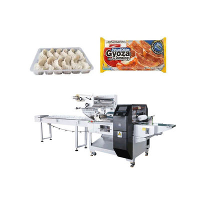 WZ220 Machine d'emballage à débit horizontal de collations industrielles Hffs 400 sacs par minute SUS304
