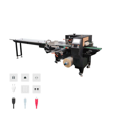 Machine d'emballage alimentaire à 220 V/50 Hz Machine d'emballage de boulettes 30 à 450 paquets par minute