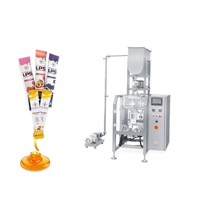 Pour le remplissage de la forme verticale, on utilise une machine d'emballage de ketchup liquide.