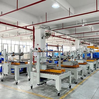 Station d'étanchéité automatique pliante de carton durable pour les emballages en fûts