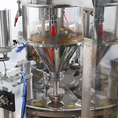 Vente à chaud machine automatique de remplissage de tasse à jus de café à yaourt à tasse rotative à tasse à gelée