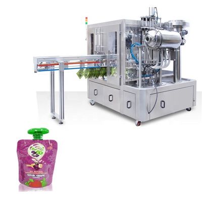 PLC contrôlée machine de remplissage de poche de bec pour une production pratique et rapide