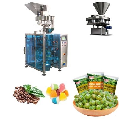 Machine verticale de remplissage, de formage et de scellage de poudre WL420 industrielle, corps en acier inoxydable 304