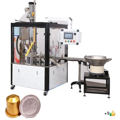 Ligne d'emballage automatique Capsule de café Ligne automatique de cartonnage et de palettisation SUS304