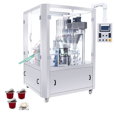 Ligne de production de capsules de café entièrement automatique machine à emballer des capsules de café