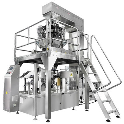 SUS304 Machine d'emballage de granulés de sel comestible industriel Machine d'emballage automatique de petits granulés