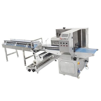 5.3kw Machine d'emballage à débit total pour le remplissage et l'étanchéité des aliments
