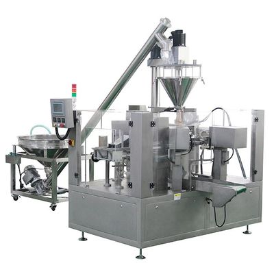 Projet clé en main de machine d'emballage automatique de sachets préformés Doypack pour aliments, économisant 30 % de main-d'œuvre