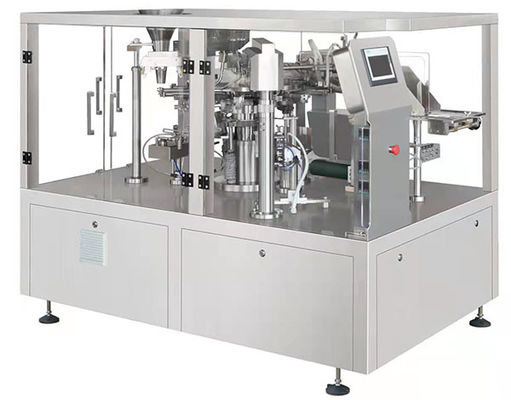 Machine d'emballage automatique de sachets doypack pour aliments, boissons et produits chimiques