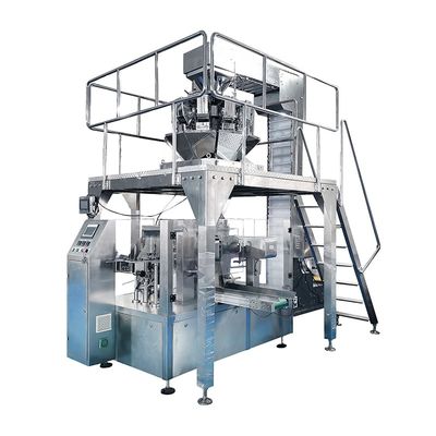 WG210 Précision de la machine d'emballage Doypack ± 0,1 g pour les poudres faciles à voler telles que la poudre de piment