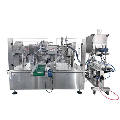 La machine d'emballage à sacs industriels convient aux médicaments pour aliments pour animaux de compagnie à base de bonbons et prend en charge l'emballage multi-emballage à double joint et à quatre côtés.
